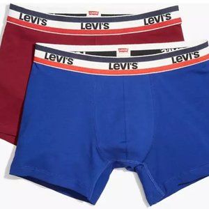 NWT Levi's 2 pack Cotton Stretch Boxer Briefs L